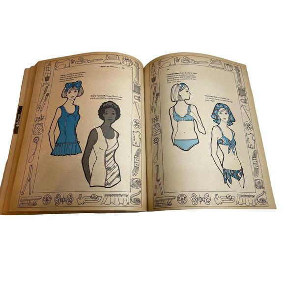 Vintage Book The Complete Family Sewing Book Awesome Art/Ephemera Gold Mine - Picture 8 of 10